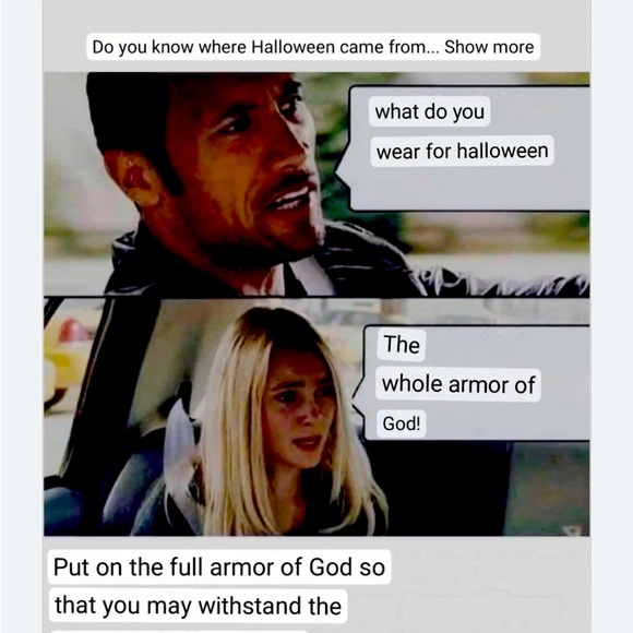 Handbags - No tricks or treats here just the Holy Ghost 🕊️🩸